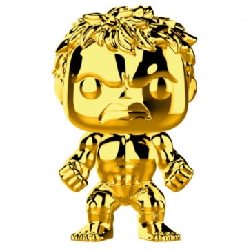 Funko Pop - Hulk Gold Chrome Vinylfigur- Marvel MS 10 - 379
