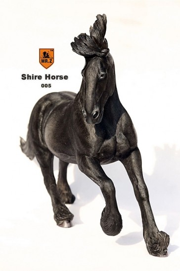 Mr. Z - Shire Horse - Black - 1/6th - 005 (Ausstellungsstück)