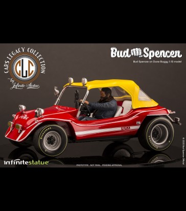 Infinite - Bud Spencer on Dune Buggy - Statue 1:18 Cars Legacy Collection