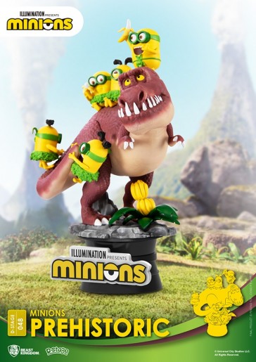 Beast Kingdom - Minions Prehistoric - D-Stage - PVC Diorama