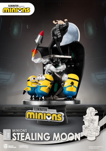 Beast Kingdom - Minions Stealing Moon - D-Stage - PVC Diorama