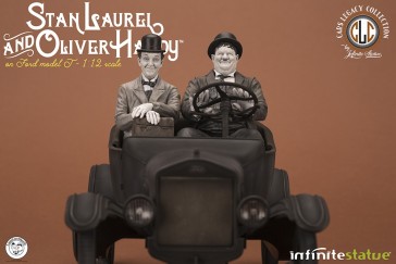 Infinite - Laurel & Hardy on Ford Model T - Statue 1:12 - Cars Legacy Collection