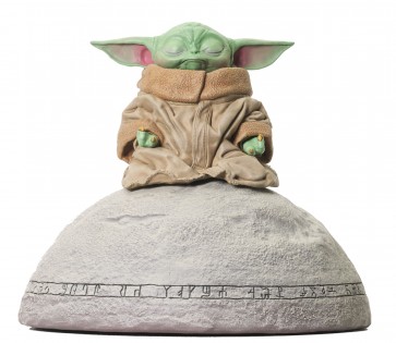 Diamond Select - Grogu on Seeing Stone - Star Wars Mandalorian Milestones Statue 1/6