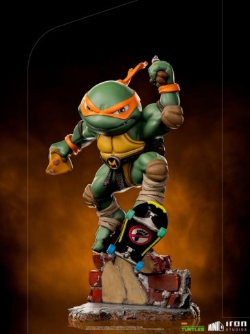 Iron Studios - Michelangelo - Teenage Mutant Ninja Turtles - Mini Co