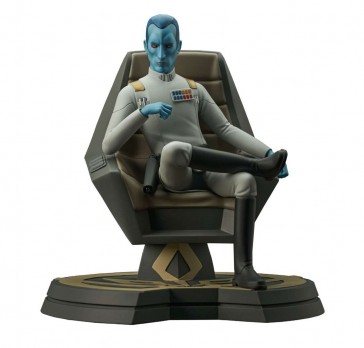 Diamond Select - Grand Admiral Thrawn on Throne - Star Wars Rebels - 1:7 Premier Collection