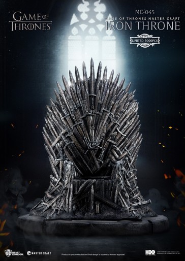 Beast Kingdom - Game Of Thrones Iron Throne - Mastercraft Staue
