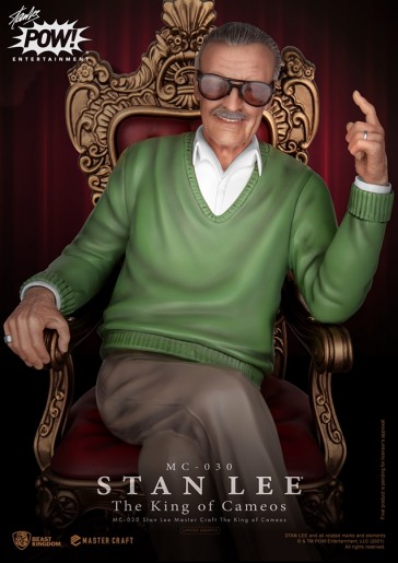 Beast Kingdom - Stan Lee - The King of Cameos - Master Craft Statue