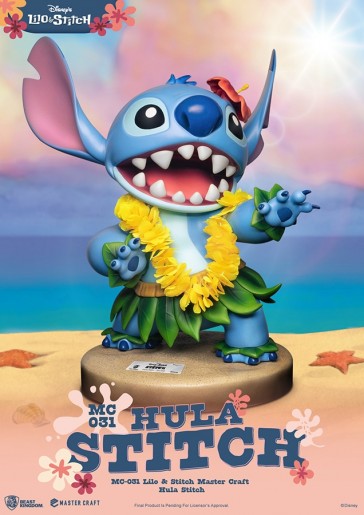 Beast Kingdom - Hula Stitch - ,Lilo & Stitch - Disney Master Craft Statue