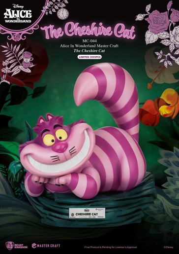 Beast Kingdom - The Cheshire Cat - Alice im Wunderland - Master Craft Statue raft Staue Replica