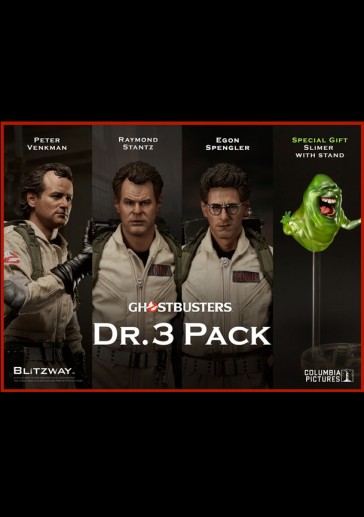 Ghostbusters 1984 - Dr. Pack - 3er Set - Blitzway