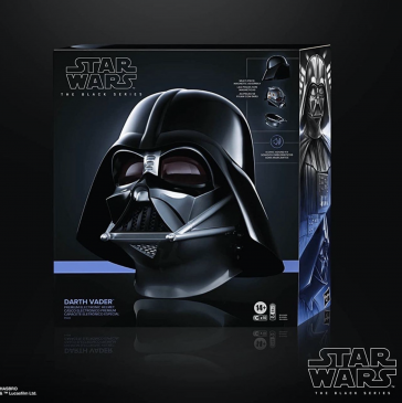 Hasbro - Darth Vader Helm - From Obi-Wan Kenobi - Black Series Premium Electronic