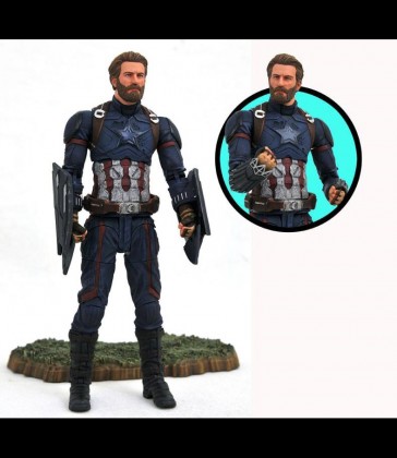 Diamond Select - Captain Amerioca - Infinity War - Actionfiguren