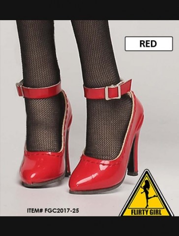 Flirty Girl - High Heels Anna Red - Red 