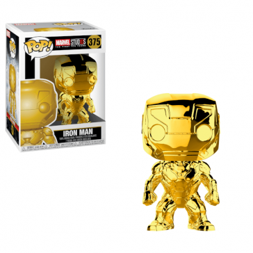 Funko Pop - Iron Man Gold Chrome - Marvel MS 10