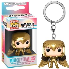 Funko Pop - Wonder Woman 1984 - Golden Armor- Keychain
