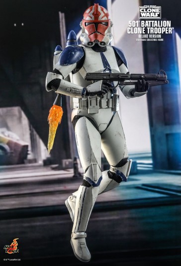 Hot Toys - 501st Battalion Clone Trooper - Deluxe Version - Star Wars: The Clone Wars 