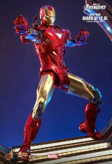 Hot Toys - Iron Man Mark VI 2.0 - The Avengers - Diecast