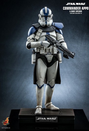 Hot Toys - Commander Appo and Marc Speeder - Star Wars: The Clone Wars