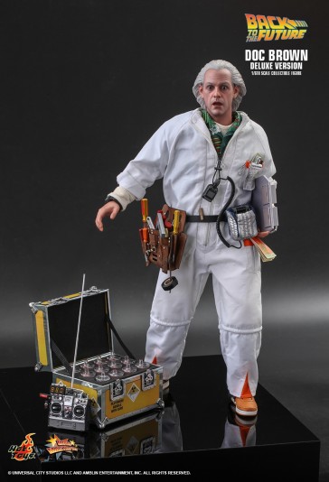 Hot Toys - Doc Brown - Back to the Future - Deluxe Version