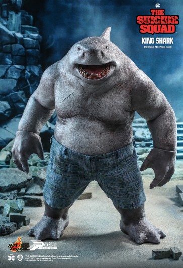 Hot Toys - King Shark - The Suicide Squad - Power Pose Serie