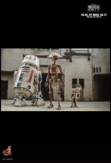 Hot Toys - R5-D4, Pit Droid, BD-72 - Droit Set - Star Wars: The Book of Boba Fett 