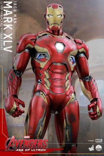 1/4th Scale Iron Man Mark XLV - Avengers II - HotToys
