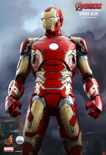 1/4th Scale Iron Man Mark XLIII - Avengers II - Hot Toys