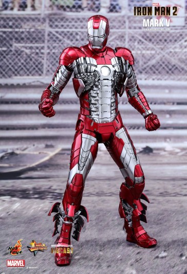 Iron Man Mark V - Iron Man 2 - DIECAST - Hot Toys