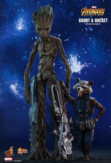 Hot Toys - Groot & Rocket - Avengers: Infinity War