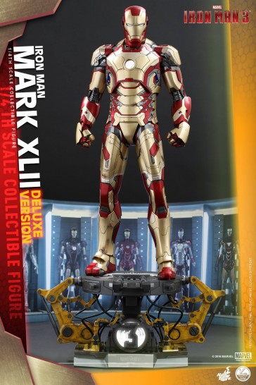 1/4th Scale Mark 42 XLII Deluxe Ver. - Iron Man 3 - Hot Toys