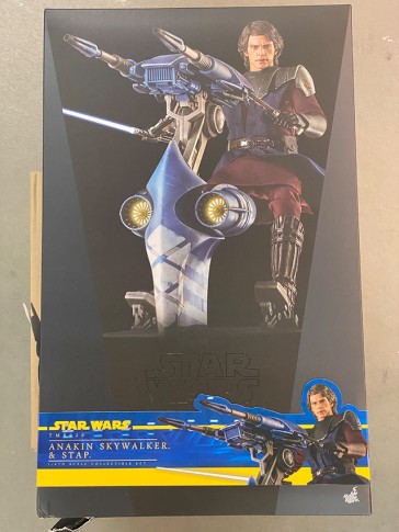 Hot Toys - Anakin Skywalker - Star Wars: The Clone Wars - Collectible Set - Box beschädigt