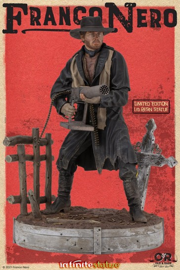 Infinite - Franco Nero - Django - Old & Rare Statue 1/6