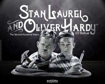 Infinite - Stan Laurel & Oliver Hardy Statue - The Second Hundred Years