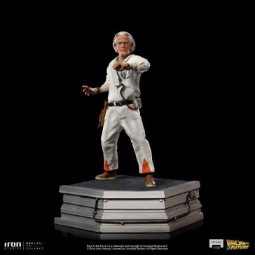 Iron Studios - Doc Brown - Back to the Future - Art Scale Statue 