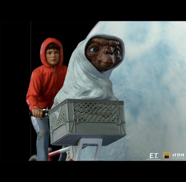 Iron Studios - E.T. & Elliott - Deluxe Art Scale Statue
