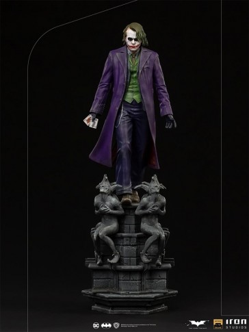 Iron Studios - Joker - The Dark Knight - Deluxe Art Scale Statue