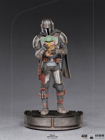 Iron Studios - Mandalorian and Grogu - Star Wars: The Mandalorian