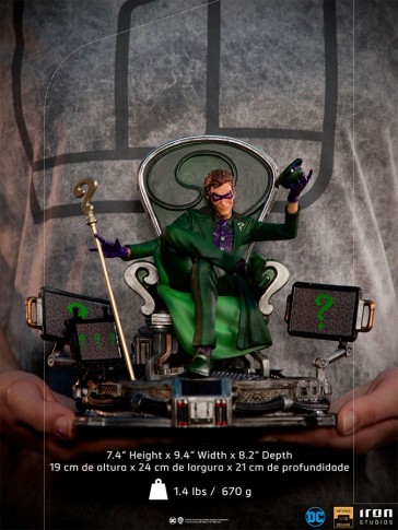 Iron Studios -The Riddler - DC Comics - Deluxe Art Scale