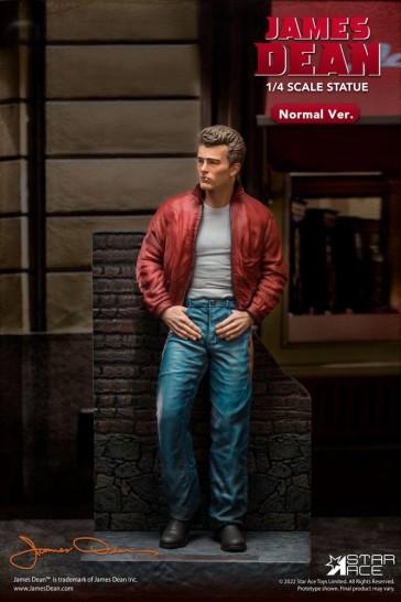 Star Ace - James Dean Red Jacket - My Favourite Legend 1/4 Statue