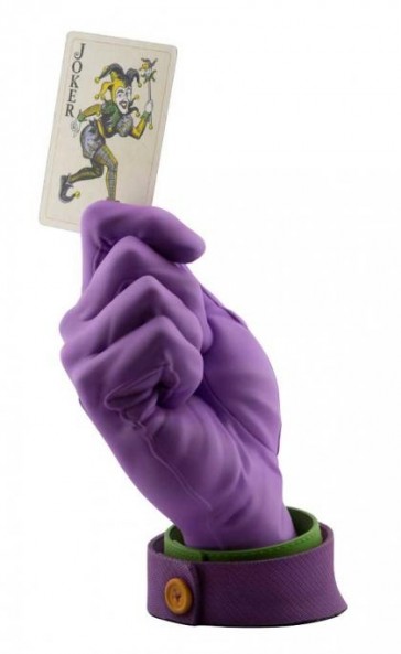 Cryptozoic - DC Hand Statue - Joker's Calling Card