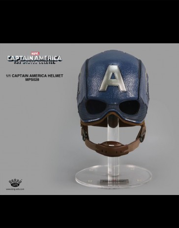 1/1 Captain America Helmet - King Arts