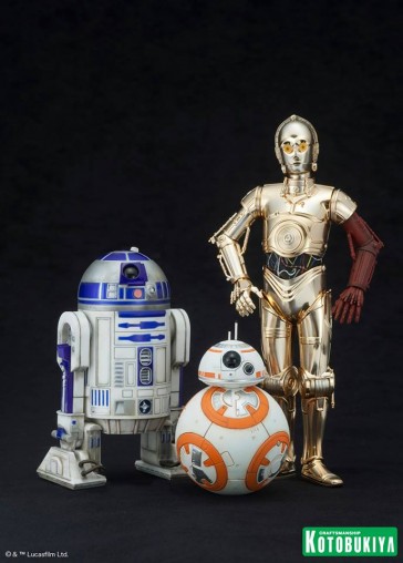 C-3PO, R2-D2 & BB-8 - Star Wars Episode VII