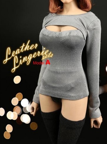 Magic Cube MC Toys - Leather Lingerie Style Outfits - F-049 A