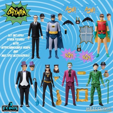 Mezco Toyz - Batman 1966 - Batman 5 Points Deluxe Box