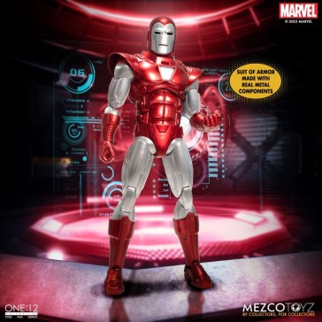 Mezco Toyz - Iron Man Silver Centurion Edition - The One:12 Collective