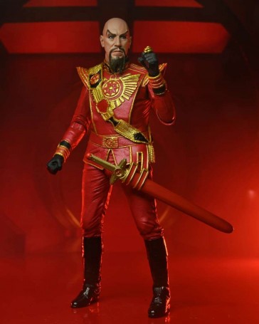 NECA - Ultimate Ming the Merciless - Red Military Outfit - Flash Gordon 1980