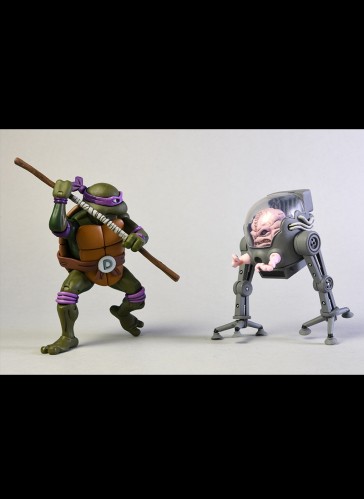 NECA - Donatello vs Krank in Bubble Walker - Teenage Mutant Ninja Turtles 