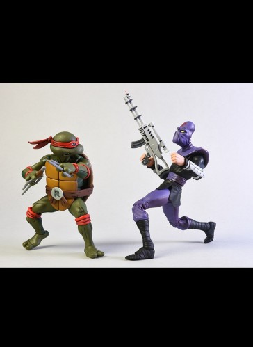NECA - Raphael vs Foot Soldier - Teenage Mutant Ninja Turtles
