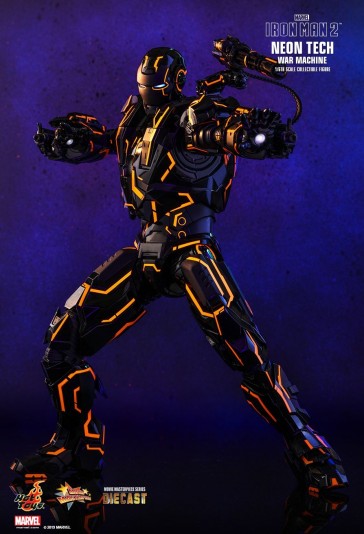 Hot Toys - Neon Tech War Machine - Iron Man 2 