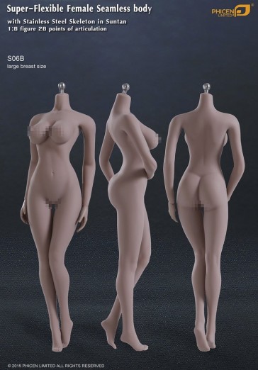 Phicen Female Seamless Body Large Breast Size Sutan Series S06B